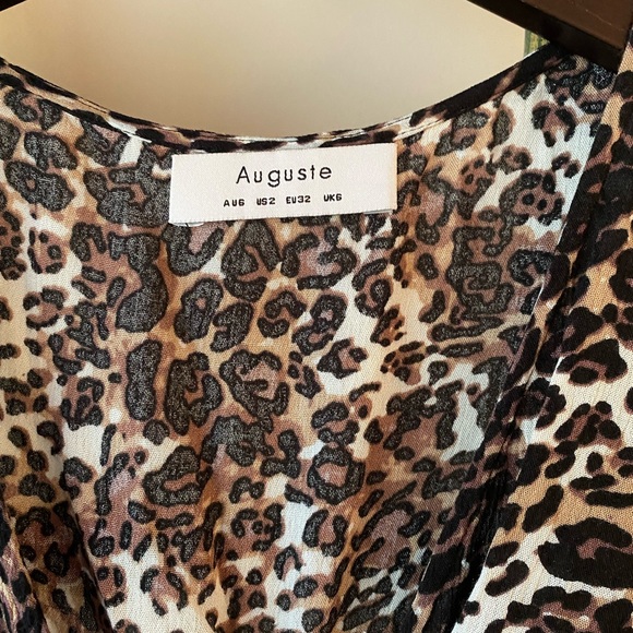 Auguste the label leopard dress 2 - Picture 3 of 3
